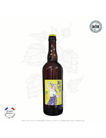 Rebelle Bière Blonde 75 CL